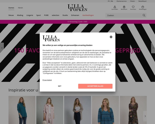 Ulla Popken Grote maten kleding winkel online Kledingmerken.be